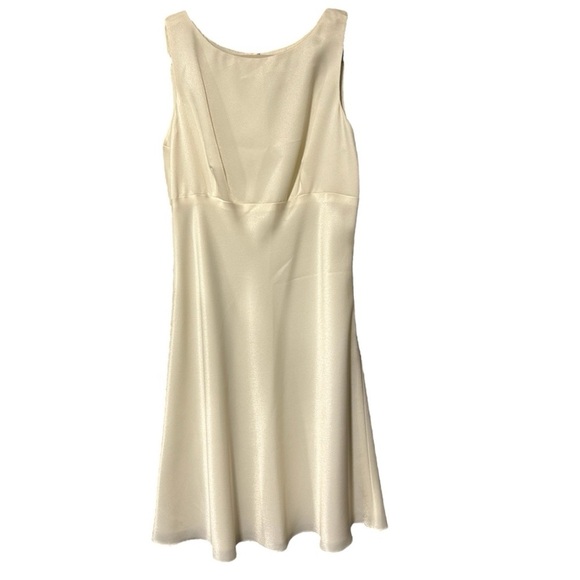 Ann Taylor Women’s Size 12 Off-White Flattering Formal Dress - Picture 2 of 4